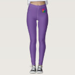 Leggings hinzufügen Logo für Ihre Textgesellschaft<br><div class="desc">Fügen Sie Ihre Textname Logo Moderne elegante Vorlage Lila Leggings.</div>