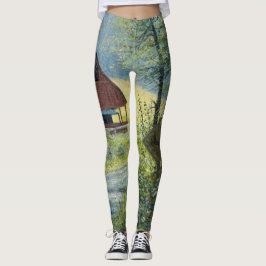 Leggings "Hirschüberquerung"