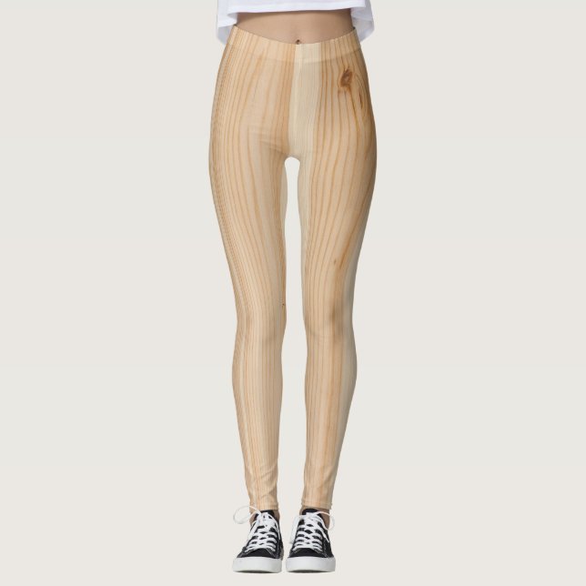 Leggings-Holzstruktur Leggings (Vorderseite)