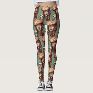 Leggings-Hose-Liebhaber der klassischen Pilzkunst Leggings