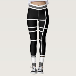 Leggings I mit braunem Invert