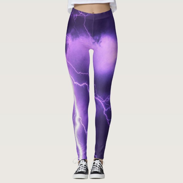 Leggings im Power des Nachtthunders (Vorderseite)