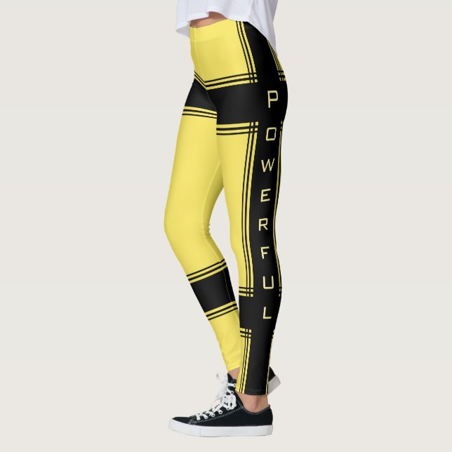 Leggings im Sportdesign - Ihre Farben (Links)