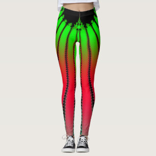 Leggings im Weltraum-Wassermelonstil
