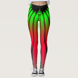 Leggings im Weltraum-Wassermelonstil