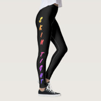 Leggings in der Haut