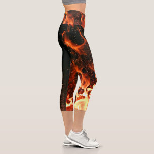Leggings in Flammen