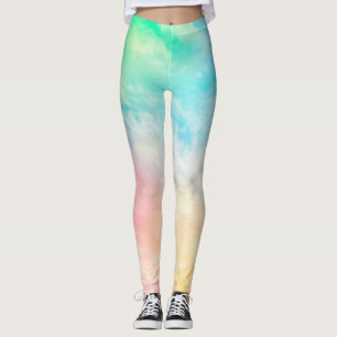 Leggings in mehreren Farben mit Spandex/Polyester.