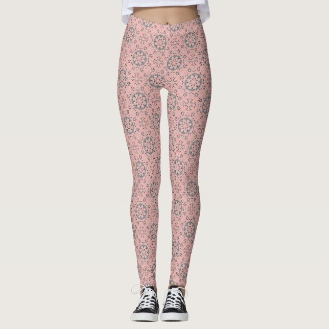 Leggings in Rosa (Vorderseite)