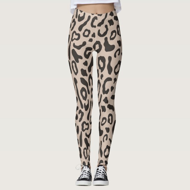 Leggings in Tierdrucken (Vorderseite)