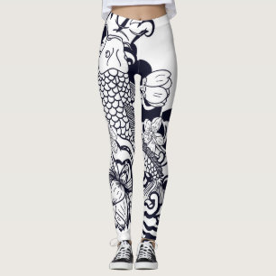 Leggings JAPANESISCHE FISCHLEGGINGS