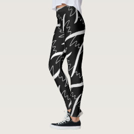 Leggings Jimette Weißes Design
