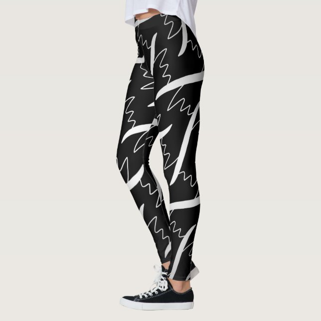 Leggings Jimette Weißes Design (Links)