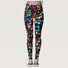 Leggings Juwelen und Diamanten