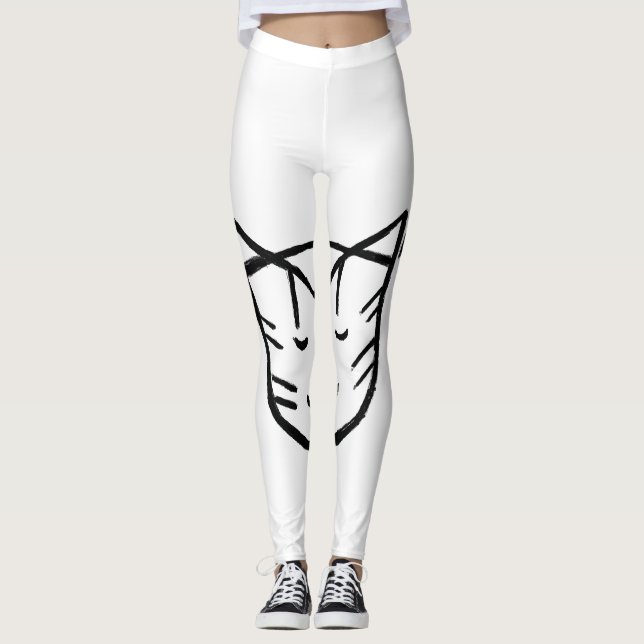 Leggings "Kamala Cat" (Vorderseite)