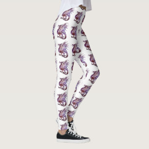 Leggings künstlerischer Drache