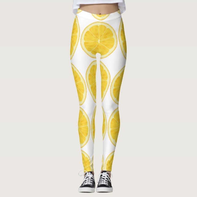 Leggings - Lemon Slice (Vorderseite)