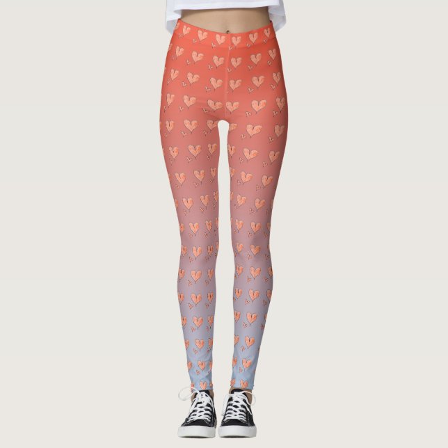 Leggings Liebe (Vorderseite)