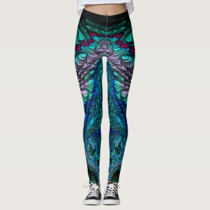 Leggings ~ lila blaues Schwarz ~ Original