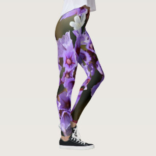 Leggings Lila der Blume