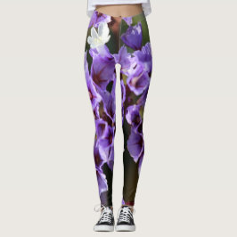 Leggings Lila der Blume