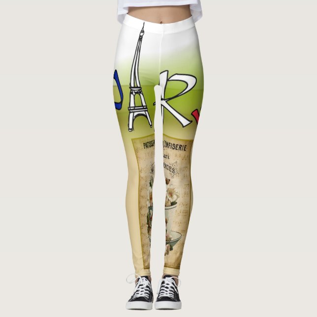Leggings Long Paris Frankreich (Vorderseite)
