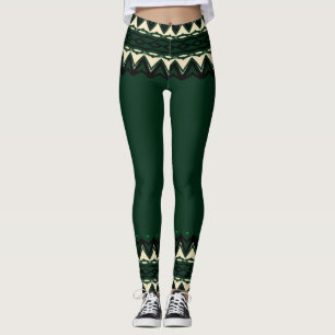 Leggings mit afrikanischem Muster