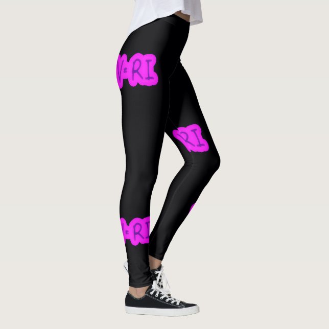 Leggings mit All-Over-Print (Rechts)