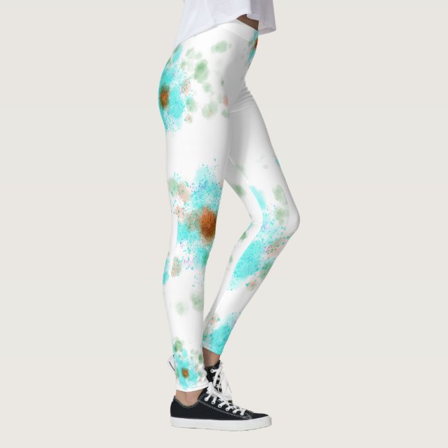 Leggings mit Aquarellfärbung (Rechts)