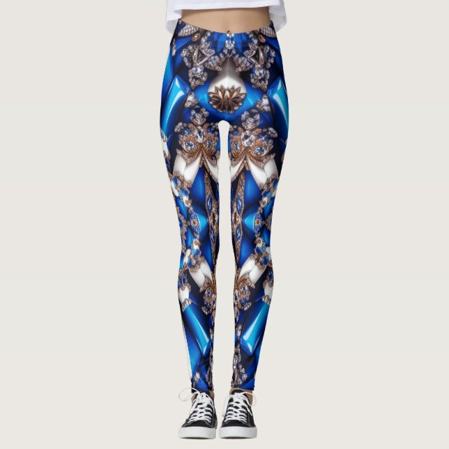 Leggings mit argentinischer Farbgestaltung (Vorderseite)