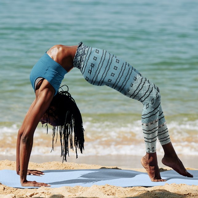 Leggings mit blauem Gradient (Von Creator hochgeladen)