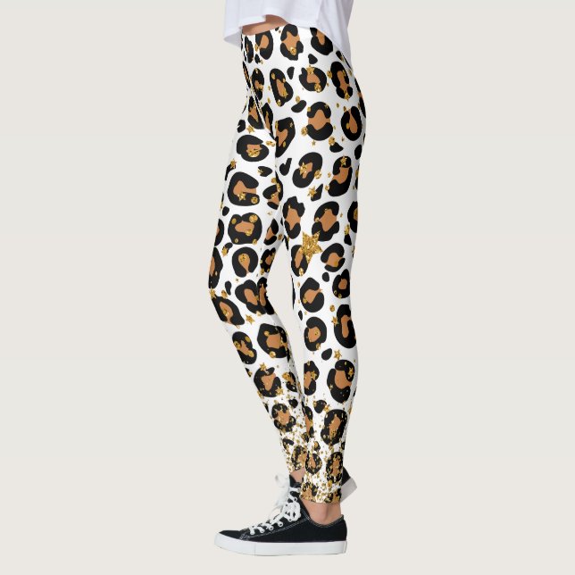 Leggings mit der besten Bewertung | Leopard Print (Links)
