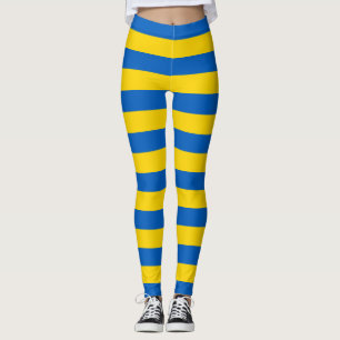 Leggings mit der Flagge der Ukraine
