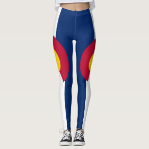 Leggings mit der Flagge des Colorado-Staat, USA