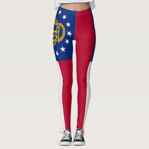 Leggings mit der Flagge des georgischen Staat, USA