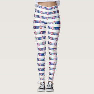 Leggings mit der Flagge von Cincinnati City, USA