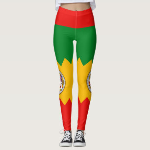 Leggings mit der Flagge von Los Angeles City, USA