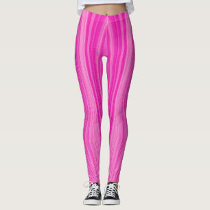 Leggings mit eigener Marke, rosa, gebacken