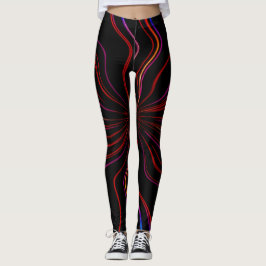 Leggings mit einzigartigem Kunstwerk