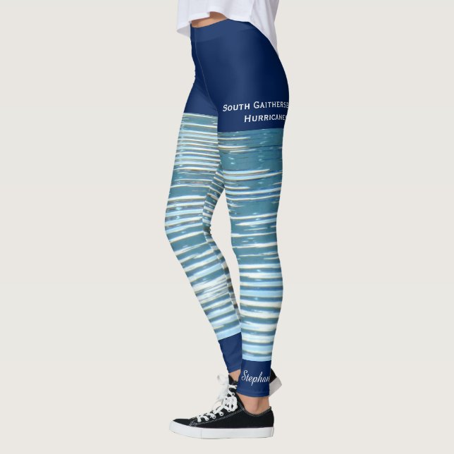 Leggings mit Fake Blue Shorts zum Wasserspiegeln (Links)