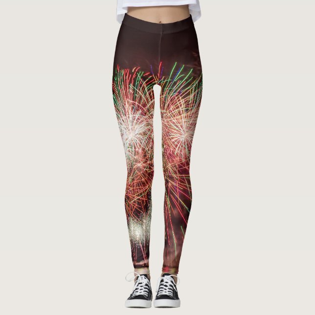 Leggings MIT FIREWORKEN UND MONOGRAM (Vorderseite)