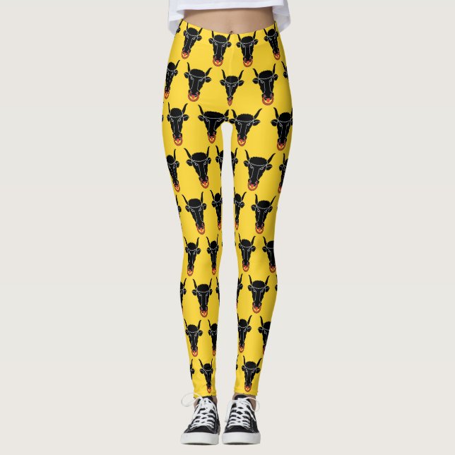 Leggings mit Flagge des Kantons Uri, Schweiz (Vorderseite)