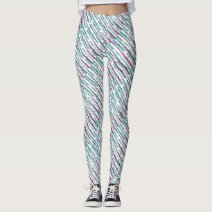 Leggings mit Flutstreifen