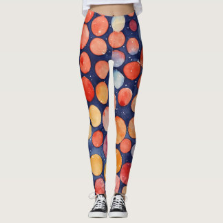 Leggings mit Folkepunkten