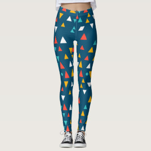 Leggings mit geometrischem Dreieck