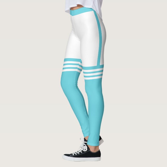 Leggings mit Imitate Socken - Ihre Farben (Links)