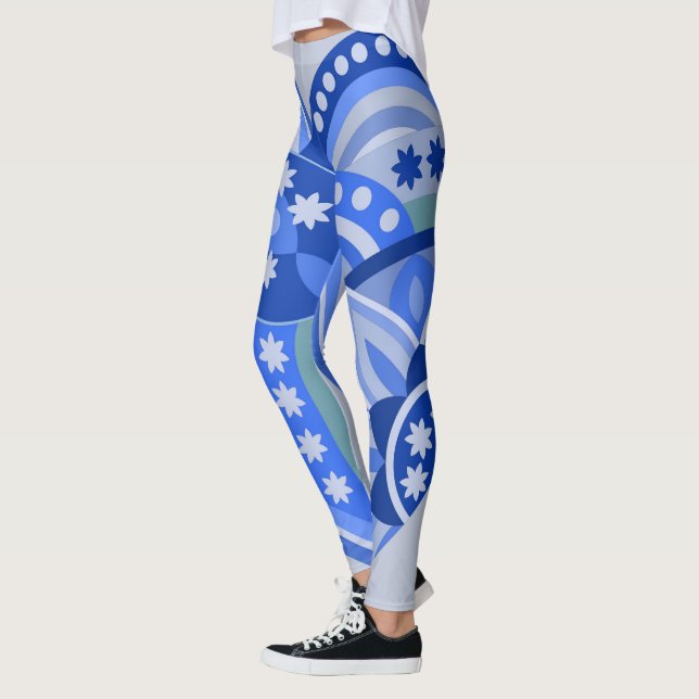 Leggings mit kreativer Kunst (Links)