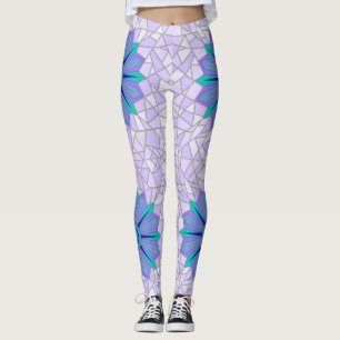 Leggings mit Kunst