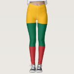 Leggings mit litauischer Flagge<br><div class="desc">Mit diesen auffälligen Leggings unter der litauischen Flagge lassen Sie Ihren baltischen Stolz stilvoll aussehen! Diese lebendigen Leggings sind sowohl für Komfort als auch für Ausdruck konzipiert und zeigen die kühnen Trifarben der litauischen Fahne - gelb, grün und rot - in einem dynamischen und stilvollen Muster. Egal, ob Sie in...</div>
