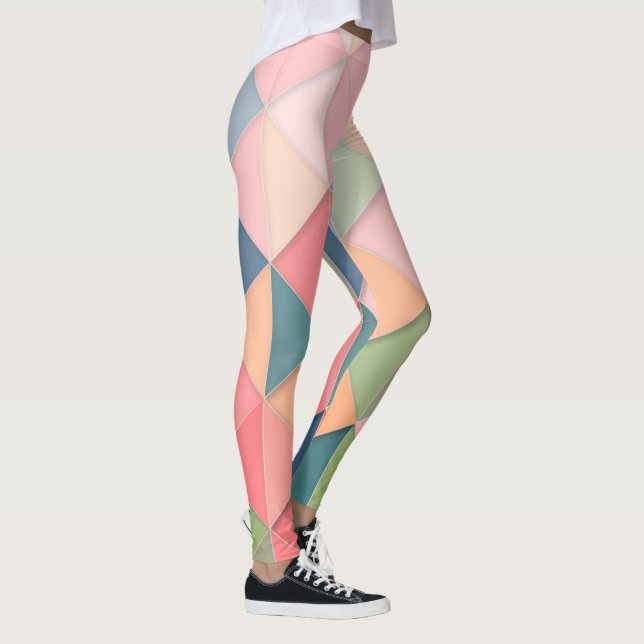 Leggings mit mehrfarbigen Mustern (Rechts)